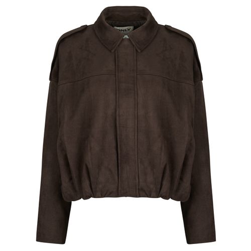 Blouson ONLMOON-STINA FAUX SUEDE BOMBER - Only - Modalova