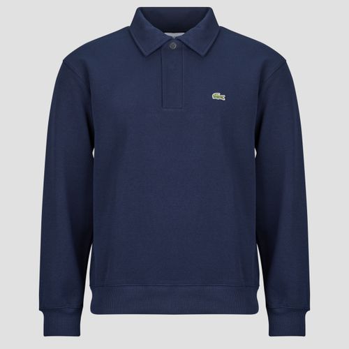 Polo Sweatshirt col polo en piqué double face - Lacoste - Modalova