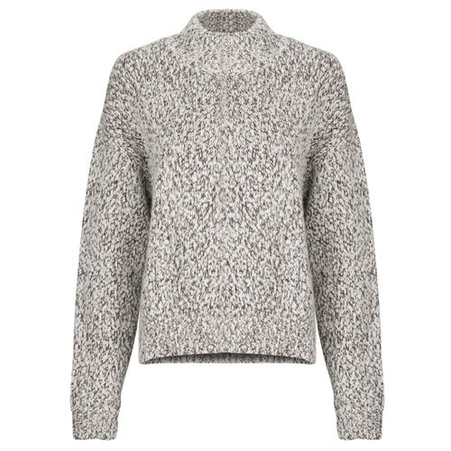 Pull Pull col roulé mouliné en laine mélangée - Lacoste - Modalova