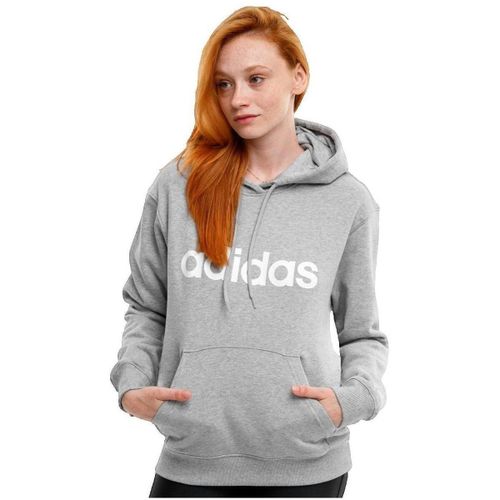Sweatshirts à capuche Sweat à capuche Essentials Linear W gris - adidas - Modalova