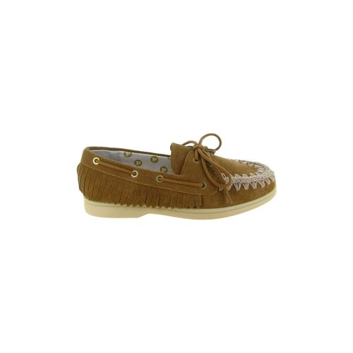 Mocassins Mou MOCASSIN AVEC FRANGES - Mou - Modalova