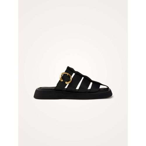 Mules Mules plates multibrides en cuir SHAN Grid - Vanessa Wu - Modalova