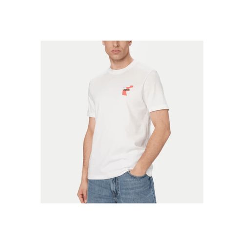 T-shirt T-shirt en jersey de coton avec motif imprimé Te_Movement BO - BOSS - Modalova