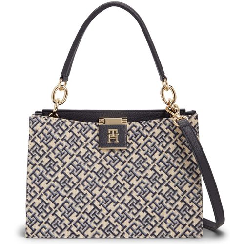 Sac à main Th Her Med Satchel Jacqu - Tommy Hilfiger - Modalova