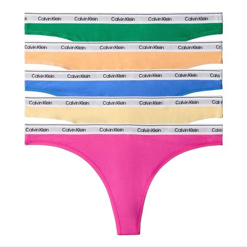 Slips Calvin Klein Jeans Thong 5 Pk - Calvin Klein Jeans - Modalova