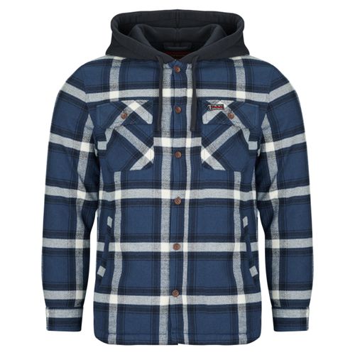 Surchemises Borg Lined Hooded Overshirt - Superdry - Modalova