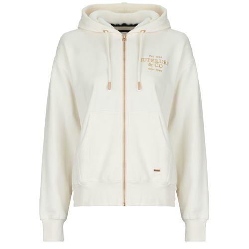 Sweatshirts à capuche Luxe Fur Lined Zip Hoodie - Superdry - Modalova