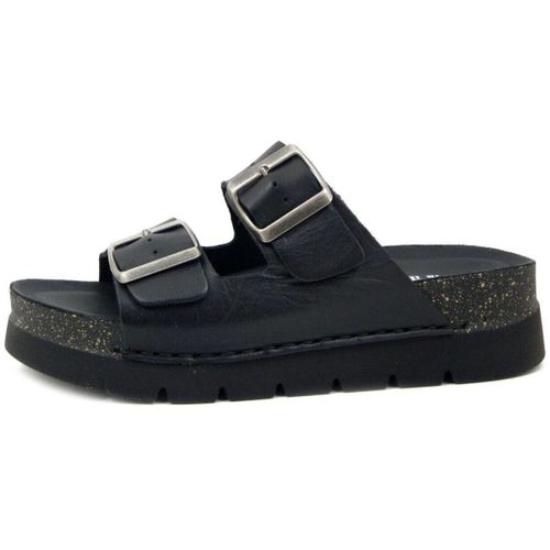Sandales Mule , Cuir souple, Boucles double - 5081026 - Walk In The City - Modalova