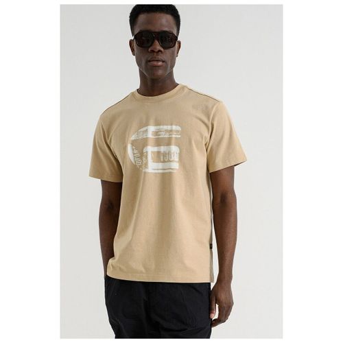 T-shirt D28823-E385 G ICON GR R T-CREAM 137 - G-Star Raw - Modalova