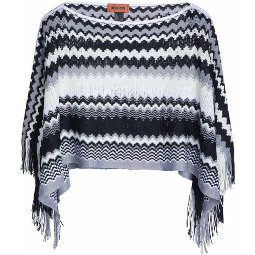 Echarpe Schal/Poncho schwarz-weiss - Missoni - Modalova