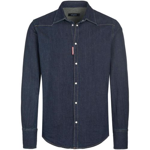 Chemise Jeanshemd dunkelblau - Dsquared - Modalova
