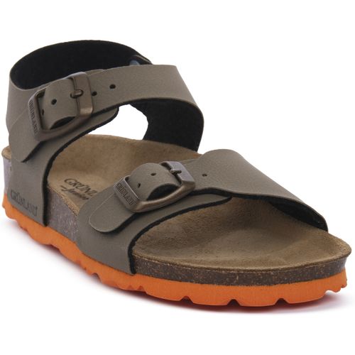 Sandales plates TORTORA ARANCIO 40LUCE - Grunland - Modalova