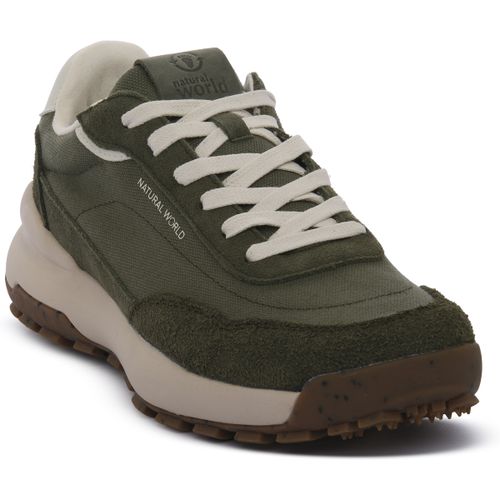 Baskets basses Natural World KAKI - Natural World - Modalova