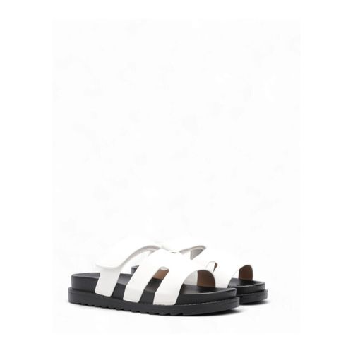 Claquettes Tongs, mules - Blanc - La Modeuse - Modalova