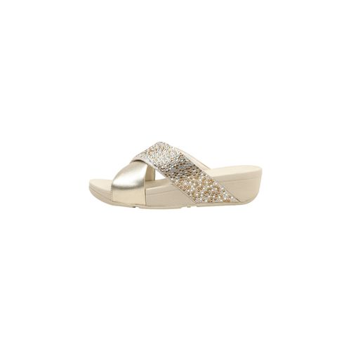 Sandales compensées LULU CRYSTAL-MIX METALLIC TOE-POST - FitFlop - Modalova
