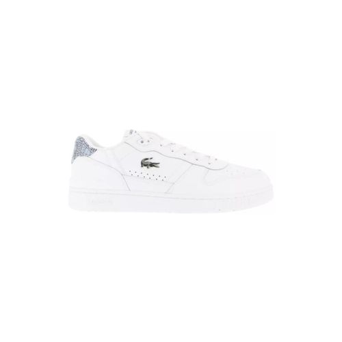 Baskets basses Baskets T-Clip Set Monogram blanches - Design monogr - Lacoste - Modalova