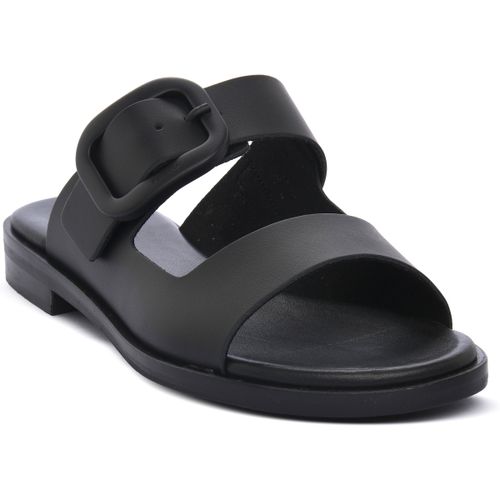 Sandales plates Frau LONDON NERO - Frau - Modalova