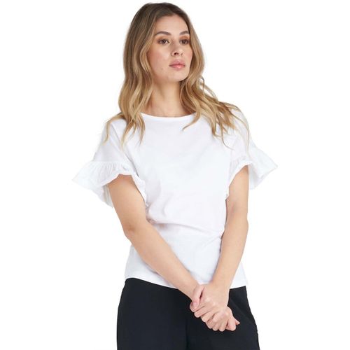 Blouses Woman T-Shirt Short Sleeves Sparkly - Leone 1947 - Modalova