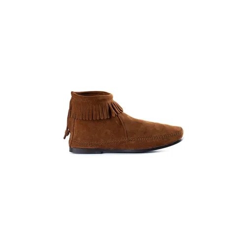 Bottines Bottines en cuir suede BACK ZIP - Minnetonka - Modalova