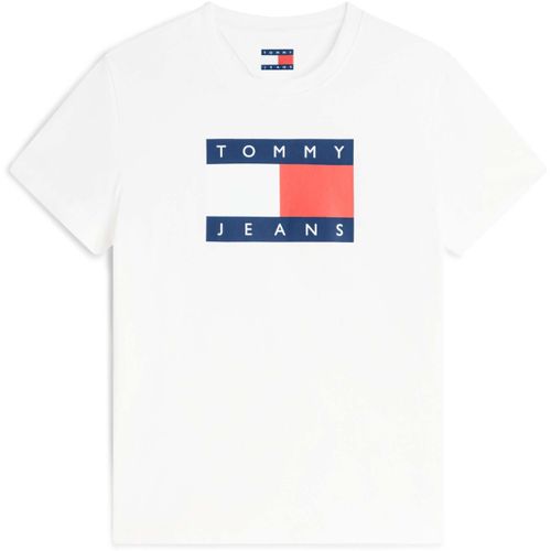T-shirt Tjw Reg Tj Flag Ss T - Tommy Jeans - Modalova