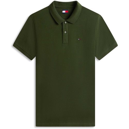 Polo Tjm Slim Placket Pol - Tommy Jeans - Modalova