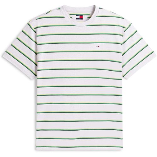 T-shirt Tjm Rlx Stripe Ss Te - Tommy Jeans - Modalova