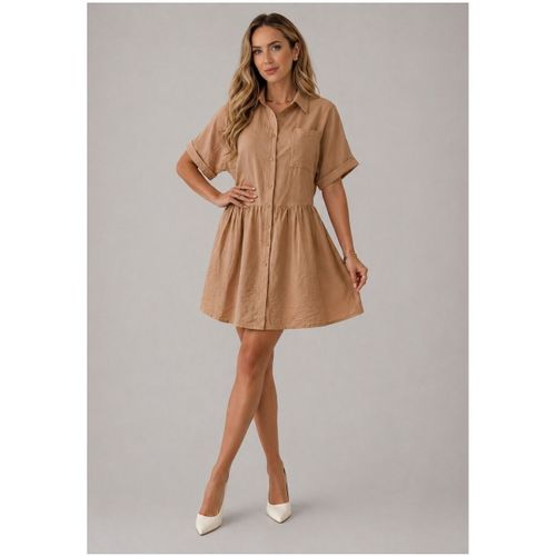 Robe courte Kebello Robe F, Marron - Kebello - Modalova