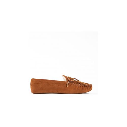 Mocassins Mocassins fourrés en laine PILE LINE SOFTSOLE - Minnetonka - Modalova