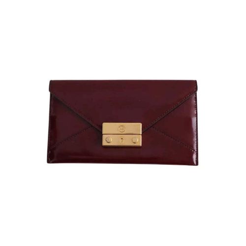 Pochette Porte-carte bordeaux - Tory Burch - Modalova