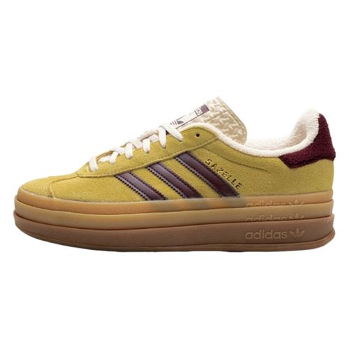 Baskets basses Gazelle Bold Almost Yellow Maroon - adidas - Modalova