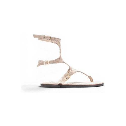 Sandales plates Tongs, mules - Beige - La Modeuse - Modalova