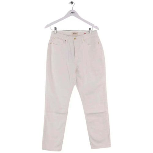 Jeans Jean droit en coton blanc - Sézane - Modalova
