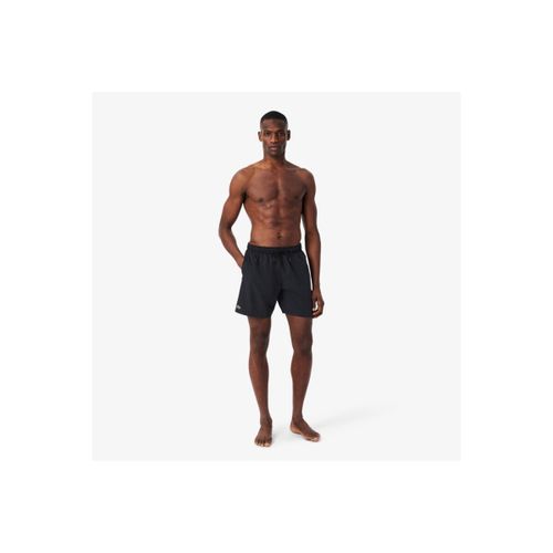 Maillots de bain Maillot de bain mi-long en taffetas recyclé Noir/Ver - Lacoste - Modalova