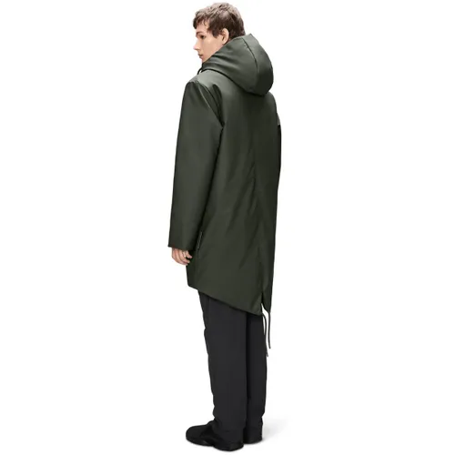 Manteau Rains Long Parka - Rains - Modalova
