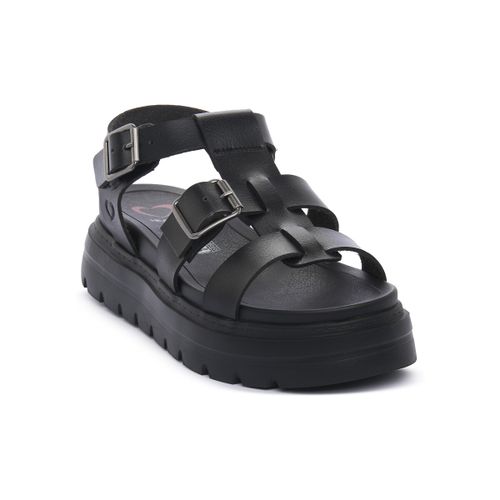 Sandales plates BLK OAKLEY - Heavenly Feet - Modalova