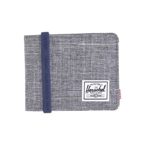 Portefeuille Roy Rfid Raven Crosshatch - Herschel - Modalova