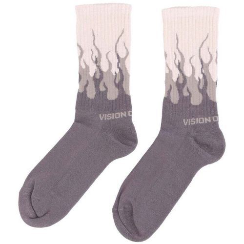 Socquettes Flames Socks - Vision Of Super - Modalova