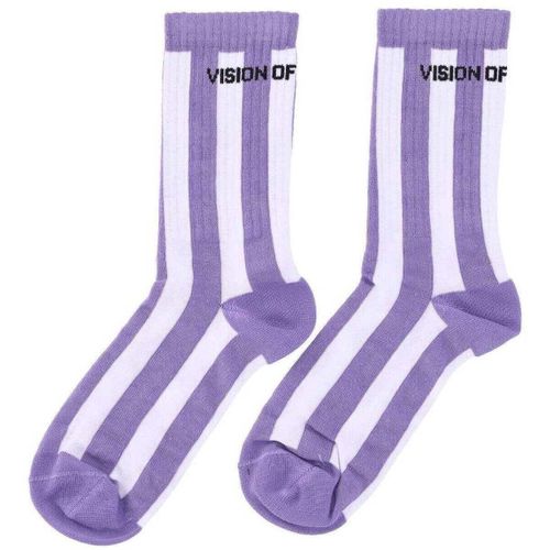 Socquettes Stripes Socks Lilac - Vision Of Super - Modalova
