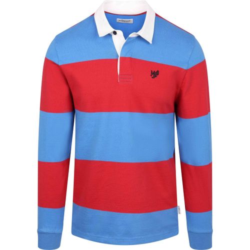 Polo Rugbyshirt Marine Bleu Rouge - Mcgregor - Modalova