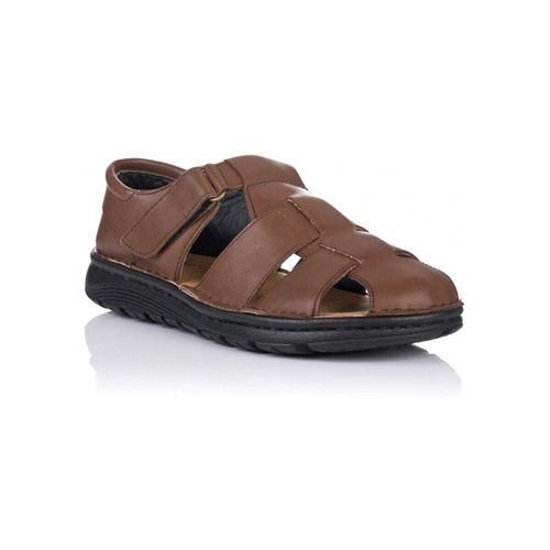 Sandales plates Sandale franciscaine en cuir - S@kut - Modalova