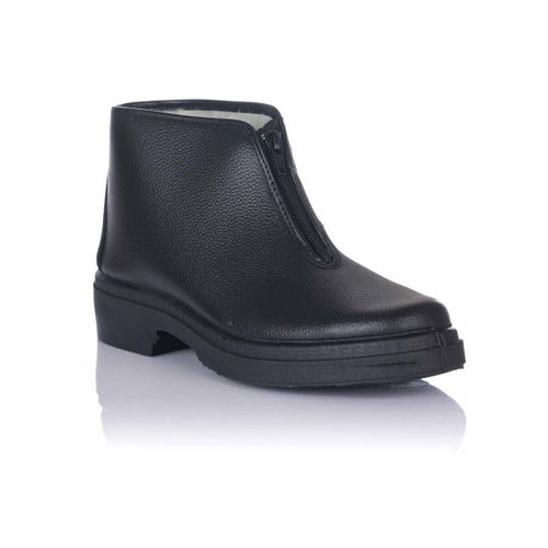 Ville basse Botte fourrée - Cuir - Canos - Modalova