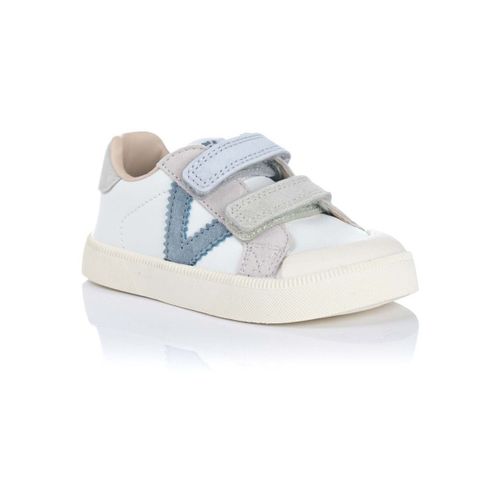 Chaussures 1er pas Baskets Oliver à scratch en cuir - Barefoot - Victoria - Modalova