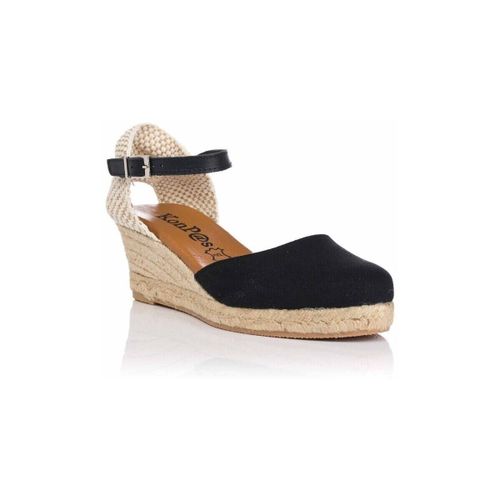 Espadrilles Sandale à talon compensé - Corde - Konp@s - Modalova