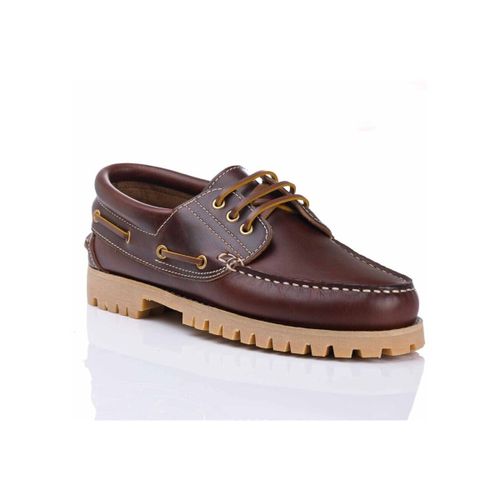 Chaussures bateau Chaussure bateau en cuir - S@kut - Modalova
