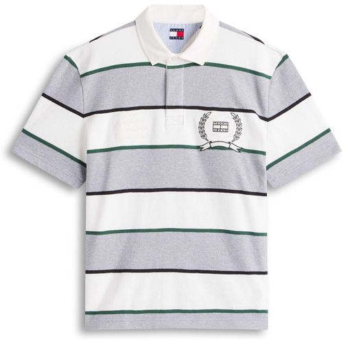 Polo Tjm Rlx Ss Stripe S - Tommy Jeans - Modalova