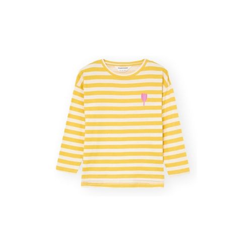 Blouses COMPAÑIA FANTÁSTICA T-Shirt 42016 - White/Yellow - Compania Fantastica - Modalova