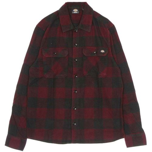 Chemise New Sacramento Ls Shirt Maroon - Dickies - Modalova