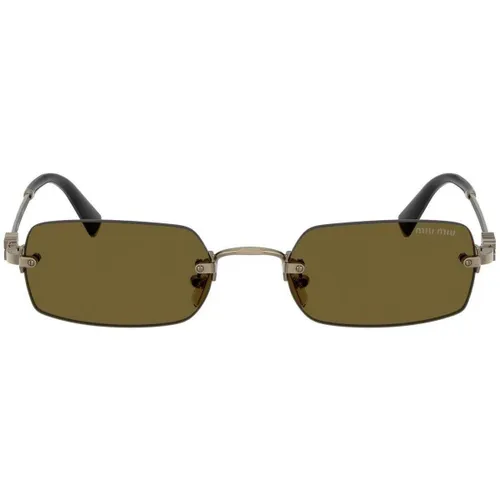 Lunettes de soleil 0MU B50S 26C09Z - Miu Miu - Modalova