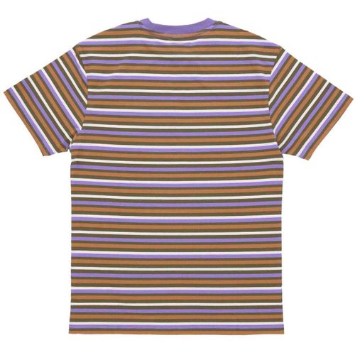 T-shirt Classic Label Stripe Tee Moss Stripe - Santa Cruz - Modalova