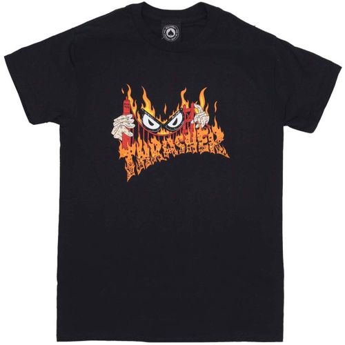 T-shirt Maglietta Uomo Sucka Free Tee X Neckface Black - Thrasher - Modalova